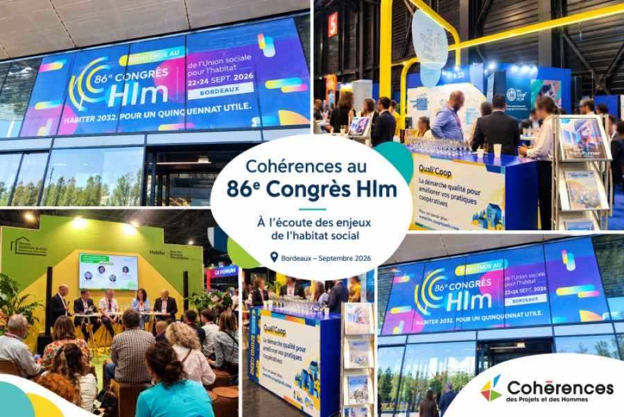 Cohérences au Congrès Hlm 2026 : à l’écoute des enjeux de l’habitat social